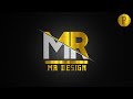 M R logo design tutorial  Professional Logo Design ...