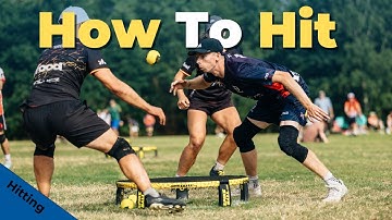 How to Hit in Roundnet (Spikeball)