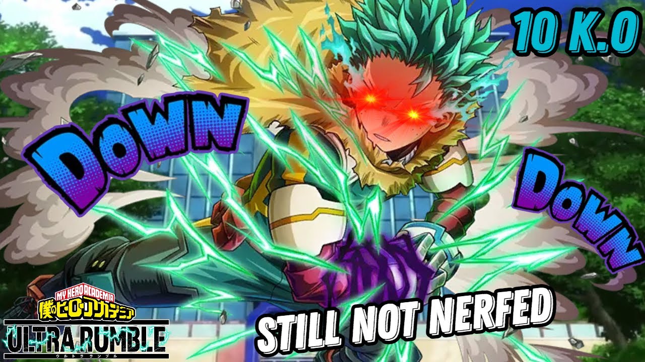 ОНИ ЗАБЫЛИ НЕРФИТЬ БЫСТРОГО ДЕКУ | My Hero Ultra Rumble