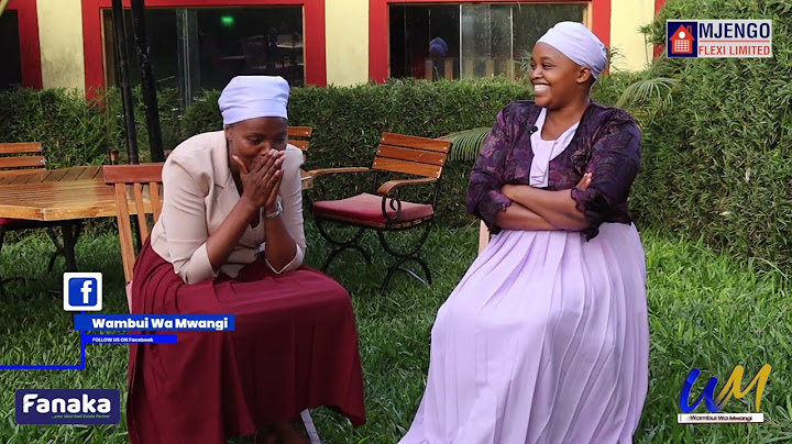 Ruth Wa mum "Mombasa nîkûrî ngoma, ndakinyire ngînyua na mûthûngu na kûrumana live Fb"