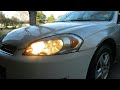 How to Remove Headlamp Assemblies and Replace the Bulbs Chevrolet Impala 2006-2013