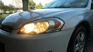 How to Remove Headlamp Assemblies and Replace the Bulbs Chevrolet Impala 2006-2013 by The Original Mechanic 514 views 1 year ago 7 minutes, 26 seconds