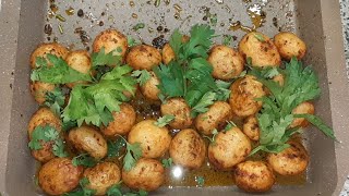 Молодой картофель в духовке Быстро и Вкусно