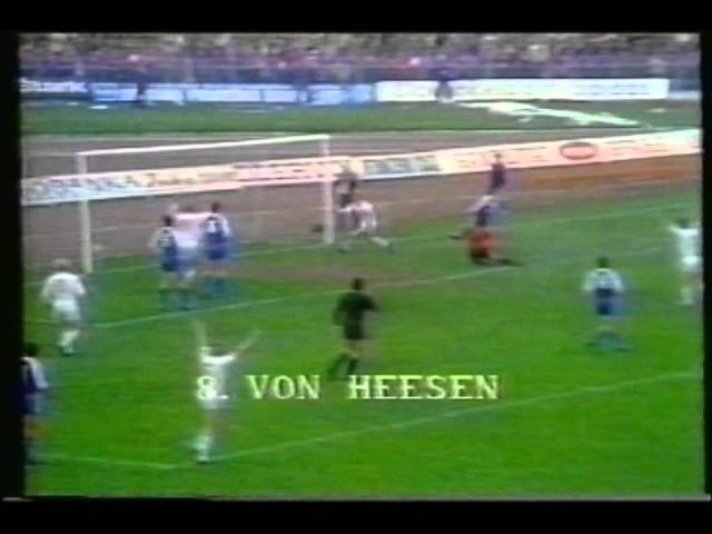 1982 April 6 Radnicki Nis Yugoslavia 2 SV Hamburg West Germany 1