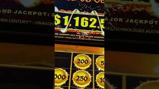 Dragon Link did the win!! Harrahs Casino Rincon Valley!