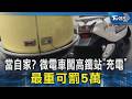 當自家? 微電車闖高鐵站「充電」 最重可罰5萬|TVBS新聞 @TVBSNEWS02