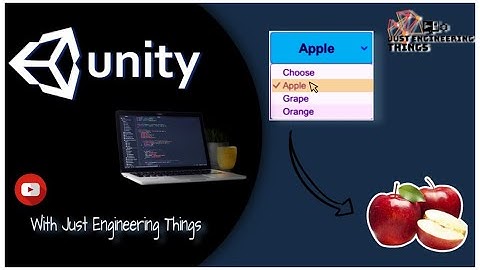 Changing IMAGES with Dropdown Menu Items in UNITY!