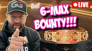 Lot...of...Action...$2,100 6-Handed Bounty No-Limit Hold'em!
