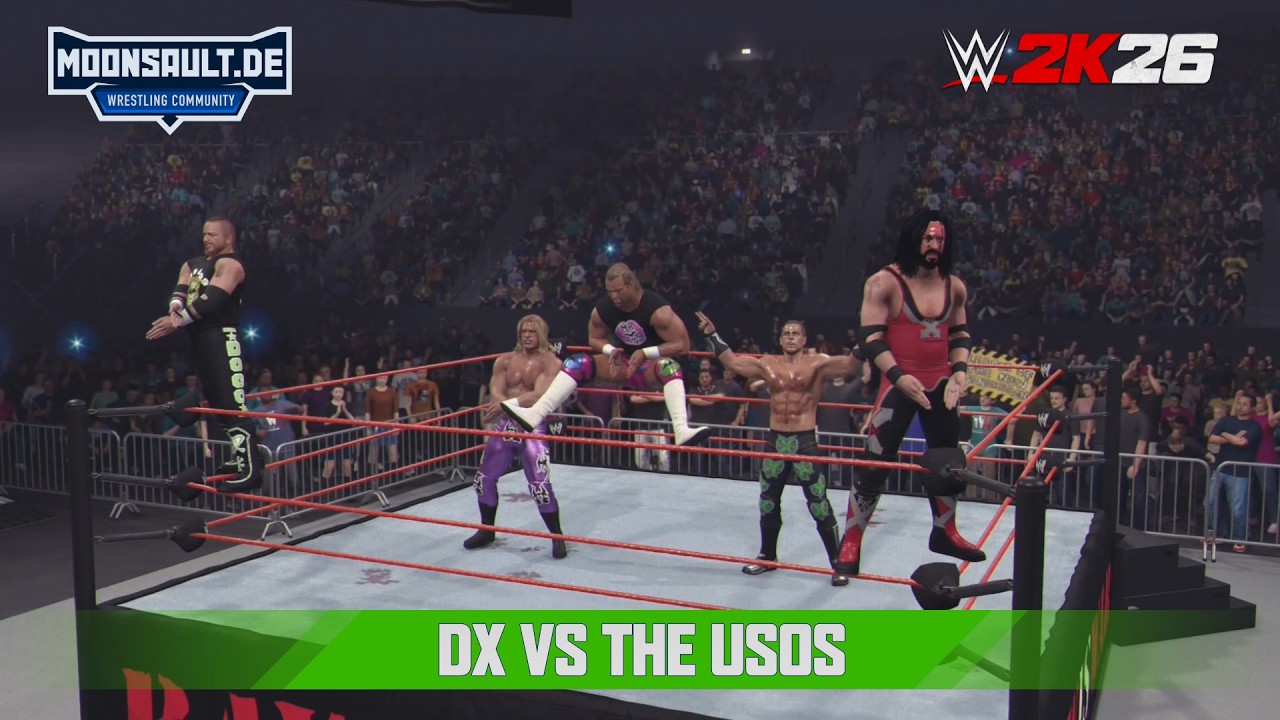 WWE 2K26 - D-Generation X DX против The Usos