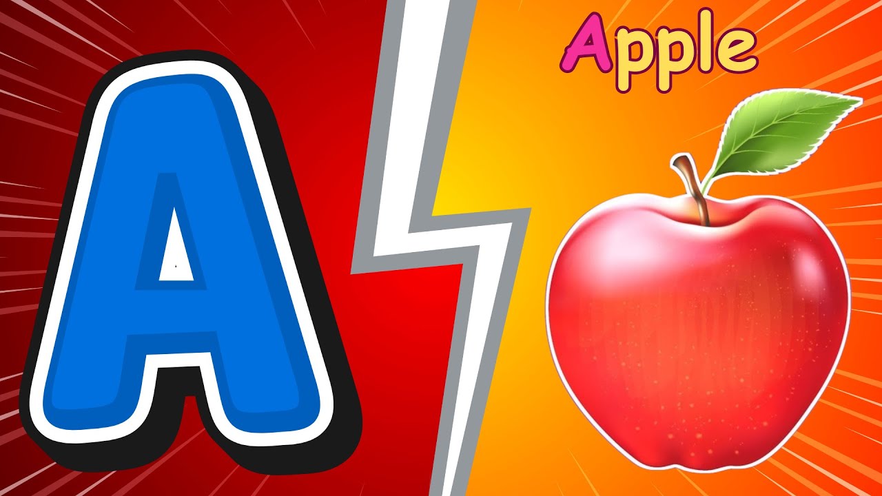 ABC Song | ABC Nursery Rhyme | A for Apple | ABC Phonics Song | ABC Alphabet Songs for Children