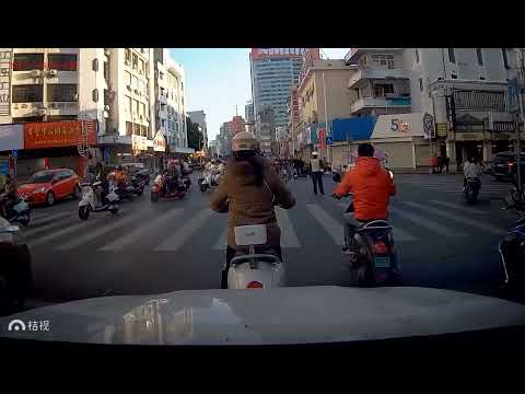 Not in SG - Bull knock down motorcyclist