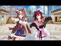 【ウマ娘 MMD】めにしゅき♡ラッシュっしゅ！ dance cover by Umamusume Matikanetannhauser Sakura Chiyono O マチタン サクラチヨノオー