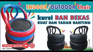 Kursi Cantik Dari Ban Bekas Mobil A Cute Cair From Tires