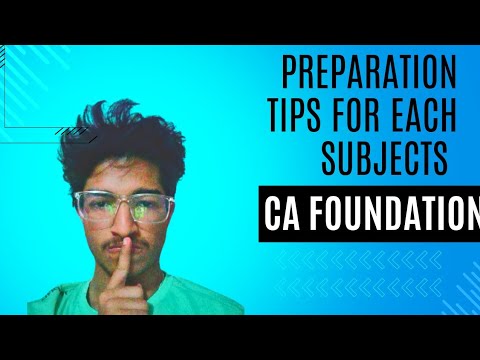 How to Prepare for CA Foundation 😱❤️#caresult