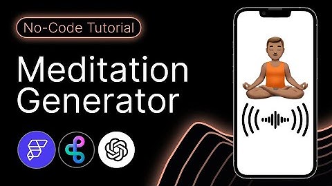 Build a Simple No-Code Meditation Generator App w/ #FlutterFlow, #BuildShip and #OpenAI