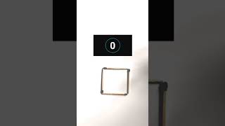 Puzzle, Add Four Matchsticks To Make Two Squares And Four Triangles #short #shorts #youtubeshort