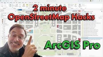 Get OpenStreetMap Layers Inside ArcGIS Pro