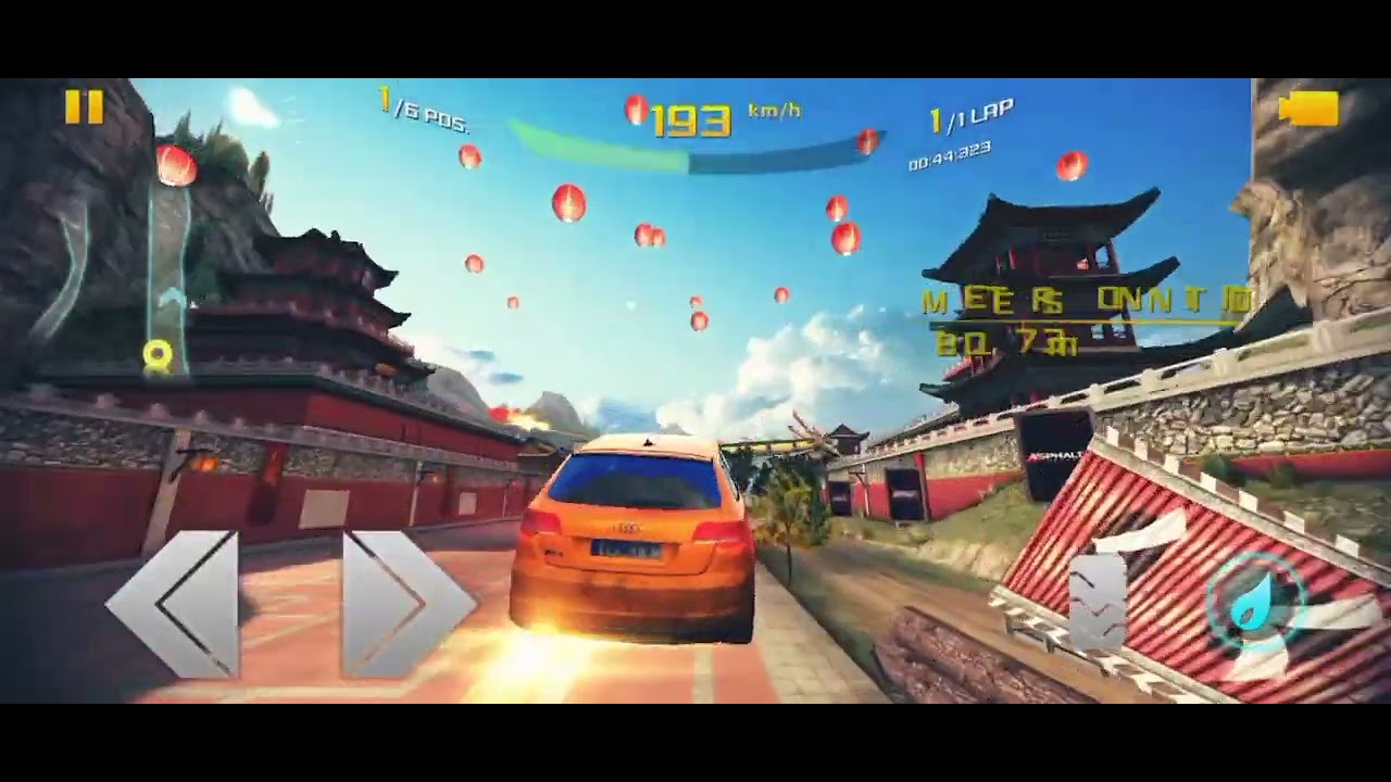 My new gaming in the world of Asphalt 8