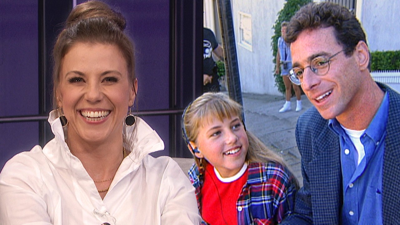 Jodie Sweetin Shares Bob Saget Memories as She Reacts to Unseen ‘Full House’ BTS | ET Then & Now