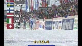 Skid-VM 1991 - Val di Fiemme - 4x10 km - (3 av 6)