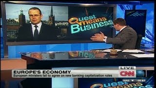 Swedish Finance Minister On European Economy