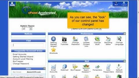 ▶ How to change your cPanel style   cPanel Video Tutorial   Part12hw