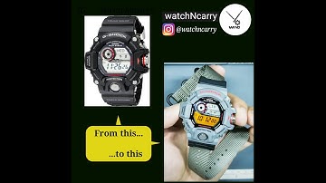 [Modified Casio] Casio Rangeman GW-9400 Mod for a customer