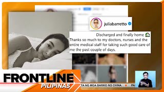 Julia Barretto, Na-Ospital | Frontline Pilipinas