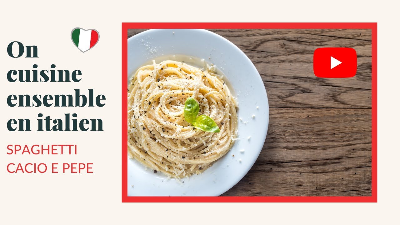 Recette rapide de pâtes italiennes : Spaghetti cacio e pepe