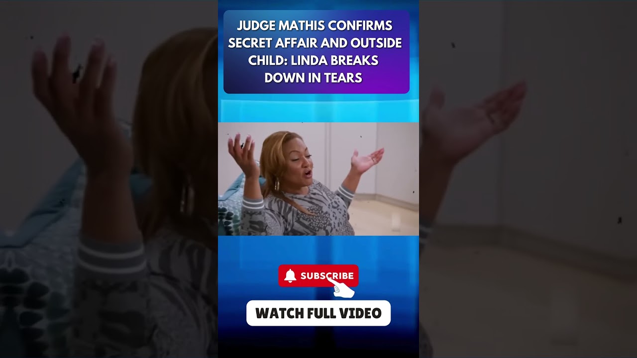 Judge Mathis Confirms Secret Affair and Outside Child part 2