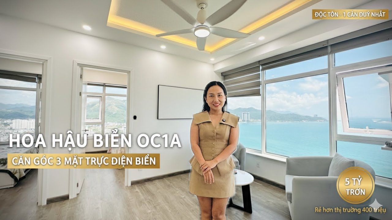 🔥 HOA HẬU BIỂN OC1A – CĂN GÓC ĐỘC TÔN 3 MẶT VIEW BIỂN | CHỈ 1 CĂN DUY NHẤT – RẺ HƠN 400 TRIỆU