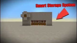 Smart Storage System Tutorial | Minecraft