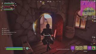 Fortnite - Anakin Skywalker Lightsaber Gameplay (Find The Force)