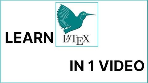 Learn Latex in 5 Minute || Learn latex in 1 video  || Latex Tutorial || Create Latex document