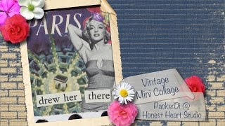 Vintage Mini Collage - 1