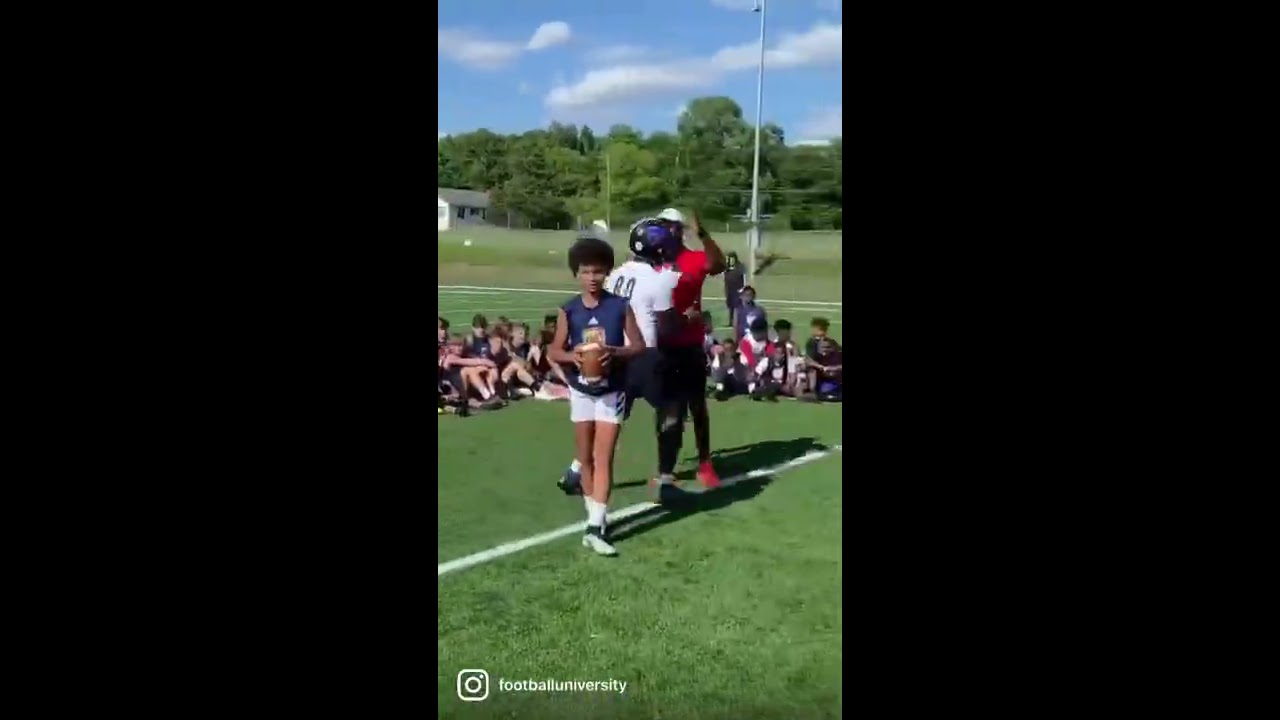 Top 8th Grade Defensive Lineman The QB Was Shook 