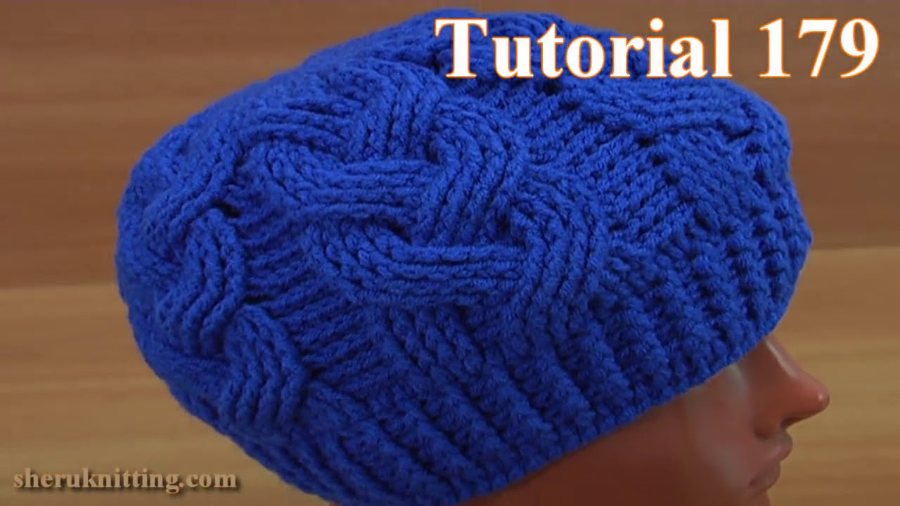 How to Crochet Cable Stitch Hat YouTube