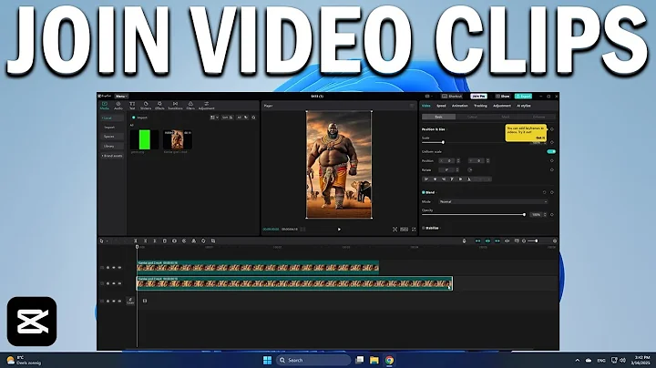 How To Join Video Clips Together In Capcut PC