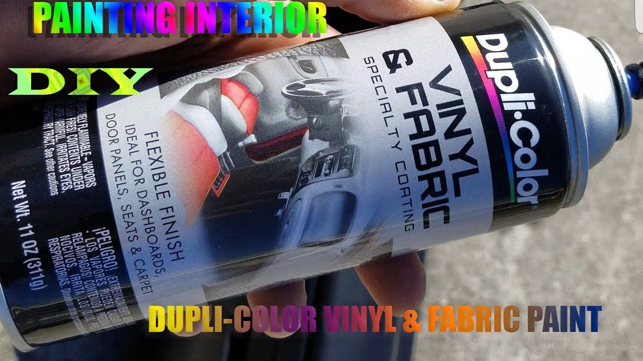 Does Vinyl and Fabric Paint Last? Duplicolor vinyl and fabric paint long  term review 