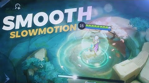 Tutorial Edit Smooth Slowmotion Mobile Legends | Mlbb Edit Tutorial [Edit/Gmv]