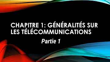 Quel est le rôle de la télécommunication ?