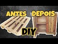 DIY - COMO FAZER UM ARMÁRIO RÚSTICO DE PALLET - BY: WBRAZIL