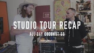 Studio Tour Recap: All Day Coconut - Recording to Tape