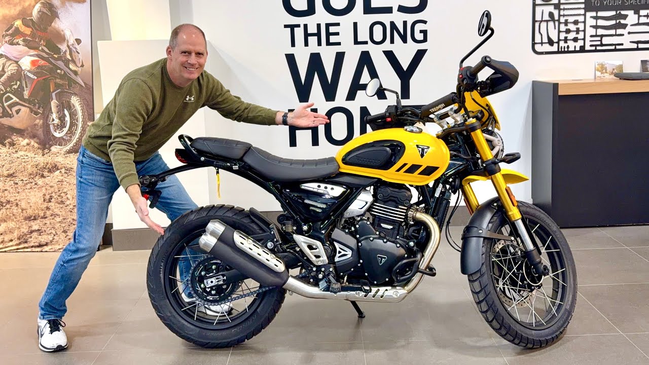 Triumph Scrambler 400XC 2026 года: ваша игривая альтернатива велосипеду для приключений!