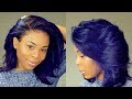 How to Dye Your Black Wig Vibrant Violet Purple | NADULA HAIR