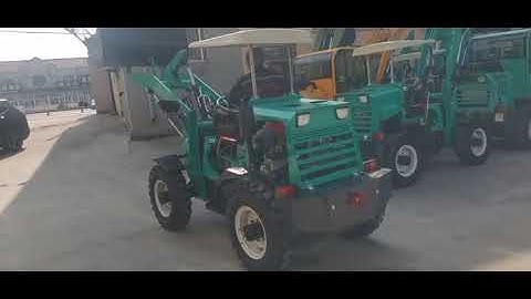 mini multifunction wheel loader luzun