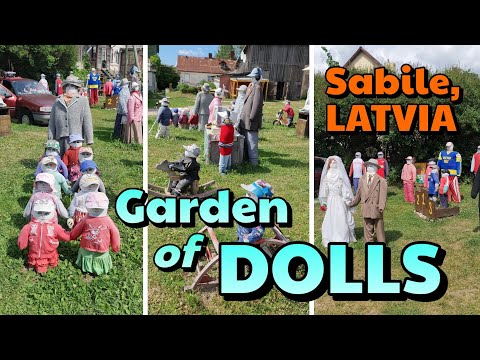 Garden Of Dolls At Sabile Latvia