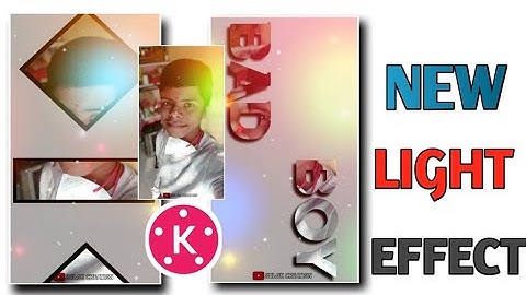Boys Attitude Status | New light effect || kinemaster editing video editing || SHLOK CREATION