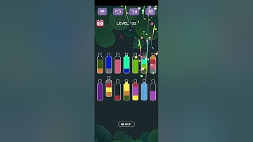 Water Sort Puzzle Game Level 132 | Water Sort Puzzle | Color Sorting Game | Gaming Shortcuts |