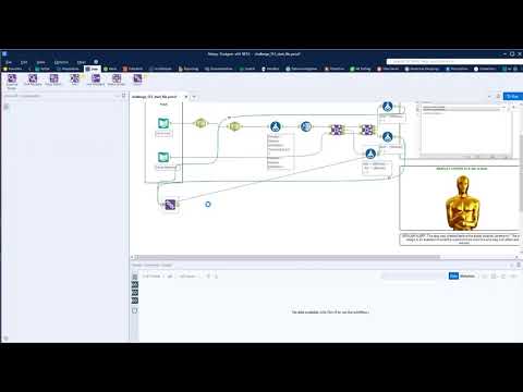 Alteryx weekly challenge week 153 - And the Oscar goes to... Intermediate Apps